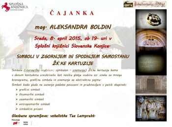 Čajanka: mag. Aleksandra Boldin 