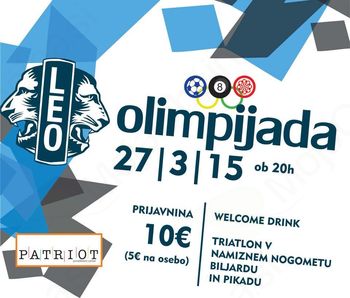 Loe Olimpijada - Tekmovanje v biljardu, pikadu in ročnem nogometu