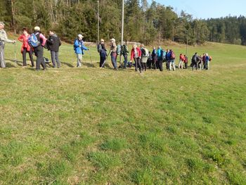 Planinci PD Slovenj Gradec na  spominskem pohodu po Meškovi poti 
