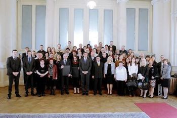 Pri predsedniku RS Borutu Pahorju tudi člani Planinskega društva Preddvor