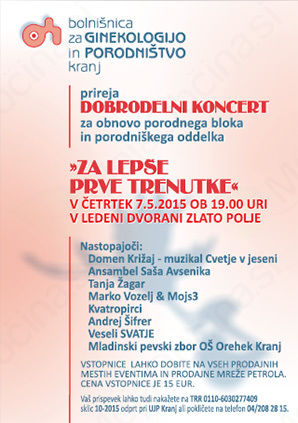 Vabilo na dobrodelni koncert Vabilo na dobrodelni koncert