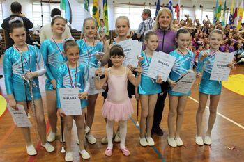 Konjiške twirlerke štirikrat srebrne Konjiške twirlerke štirikrat srebrne