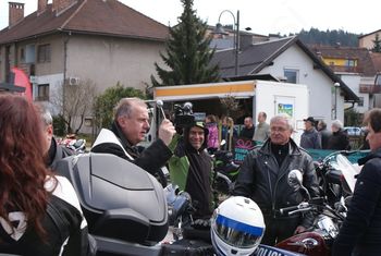Osmo  moto žegnanje na Ravnah