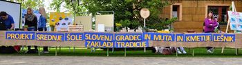 Predstavitev projekta Srednje šole Slovenj Gradec in Muta ter kmetije Lešnik – ZAKLADI TRADICIJE - skupaj s predsednikom države