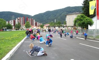 Dan vrtca Slovenske Konjice in otvoritev ceste
