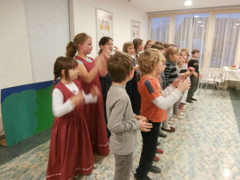 V šoli na Bohinjski Beli