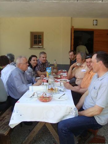 Otvoritev obnovljene krajevne ceste v Smrečju 