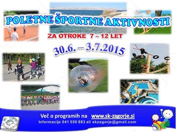 AKTIVNE POLETNE POČITNICE ZA OTROKE