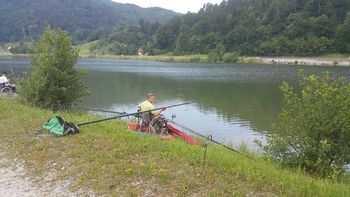 Koroški ribič paraplegik podprvak