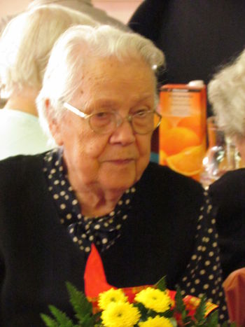 Najstarejša udeleženka srečanja