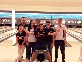 Čeprav so zagorski mladinci ostali brez športne sreče, niso pozabili zakaj na bowlingu uživajo!