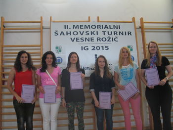 2. memorialni turnir Vesne Rožič
