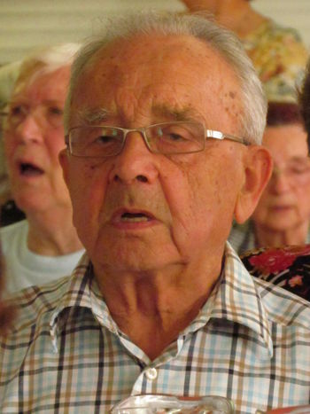 Najstarejši udeleženec srečanja