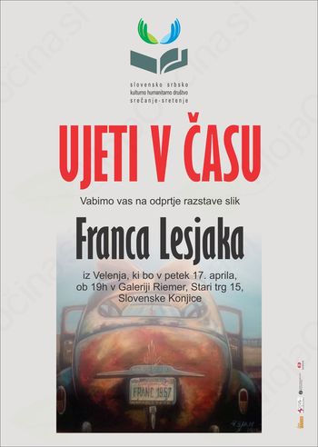 Razstava UJETI V ČASU Razstava UJETI V ČASU