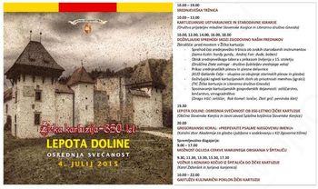 Praznovanje 850-letnice Žičke kartuzije