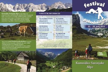 Festival pohodništva v Kamniško-Savinjskih Alpah