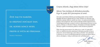 Osrednja prireditev ob Občinskem prazniku in Dnevu državnosti