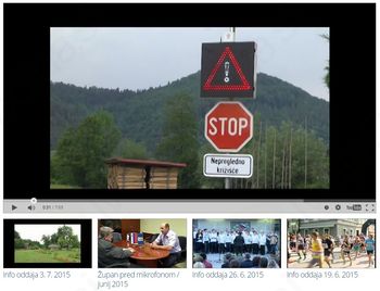 Nove video vsebine na spletni strani litija.si, 9.7.2015 Nove video vsebine na spletni strani litija.si, 9.7.2015