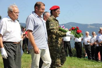 Slovesnost ob 72-letnici ustanovitve Šlandrove brigade v Šipku