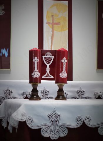 Čipke za Sv. Trojico.