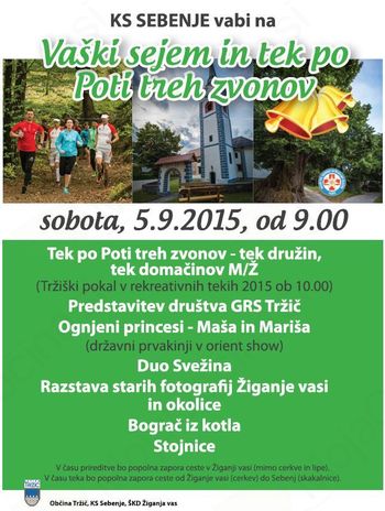 Tek po Poti treh zvonov