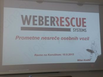 10. in 11.09.2015 - Tehnično reševanje ob prometnih nesrečah
