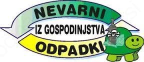 Zbirali bomo nevarne odpadke iz gospodinjstev