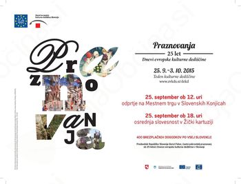 Novinarsko srečanje ob Dnevih evropske kulturne dediščine 2015