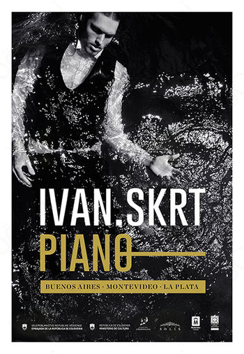 Argentinska in urugvajska publika v pričakovanju slovenskega pianista Ivana Skrta