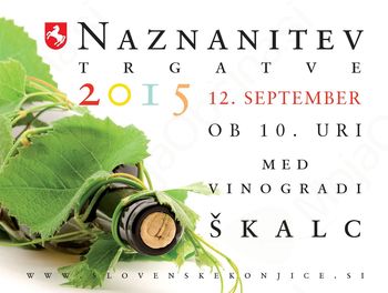 Naznanitev trgatve 2015
