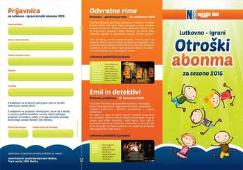 OTROŠKI ABONMA 2015/2016