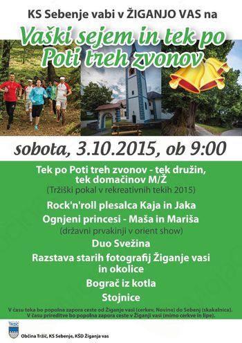 Tek po Poti treh zvonov