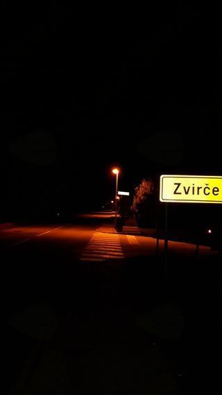 Varčna razsvetljava med Kovorjem in Zvirčami