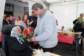 V Bašlju v znamenju praznovanja prve stotice - Krčeva mama praznuje 100. rojstni dan