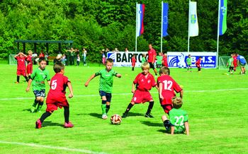 NK Bartog Trebnje z novim nogometnim stadionom na Cvibljah NK Bartog Trebnje z novim nogometnim stadionom na Cvibljah