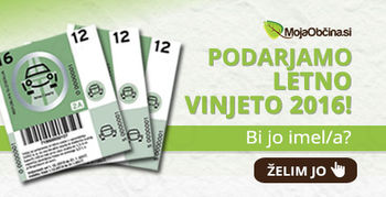 Z MojaObčina.si do letne vinjete 