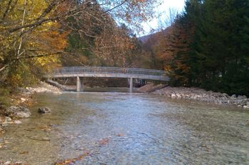 Most na Iški zaključen