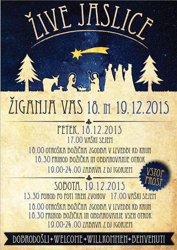 ŽIVE JASLICE V ŽIGANJI VASI