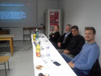 Podžupan in svetniki so se seznanili z delom Koroškega gasilskega zavoda Ravne