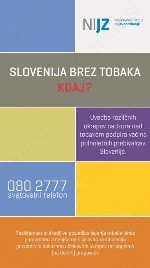 SLOVENIJA BREZ TOBAKA, strokovno srečanje
