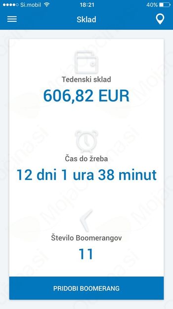 Nova brezplačna mobilna aplikacija Boomerang mobile Nova brezplačna mobilna aplikacija Boomerang mobile