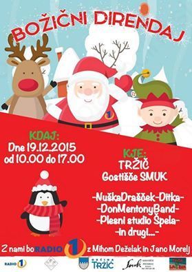 Božični direndaj Pr'Smuk za hišo Nova priložnost