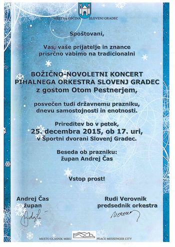 Tradicionalni božično-novoletni koncert