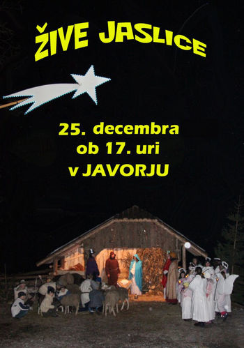 Žive jaslice v JAVORJU