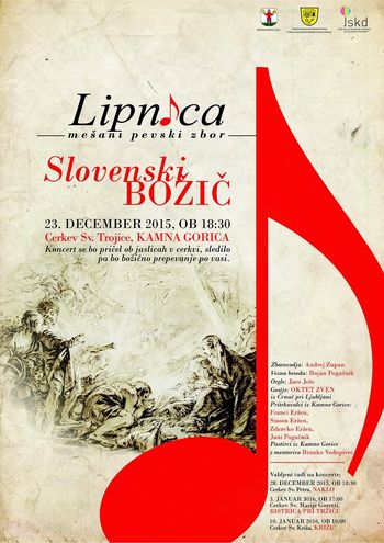 Slovenski Božič - Ciklus koncertov MePZ Lipnica