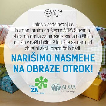 NARIŠIMO NASMEHE NA OBRAZE OTROK!