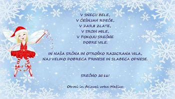 VOŠČILO!