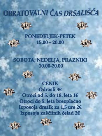 Drsalna sezona uradno odprta