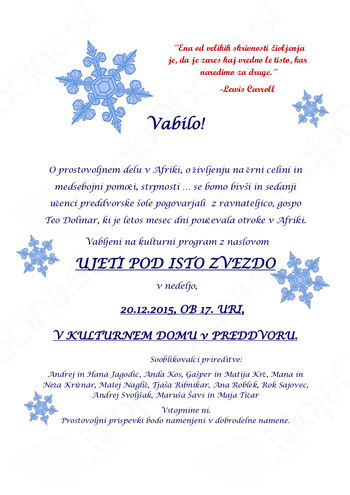 Ujeti pod isto zvezdo
