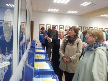 Člani Turističnega društva Bled na obisku v Škofji Loki in Poljanski dolini